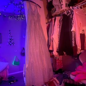 Light Blue sparkly gown